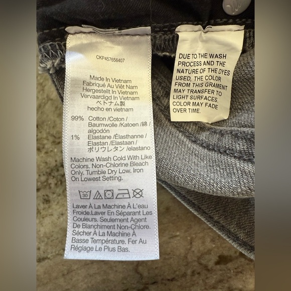 Madewell Women’s Gray Brookfield Wash Slim Demi-Boot Jeans - Size 28 - Picture 7 of 8